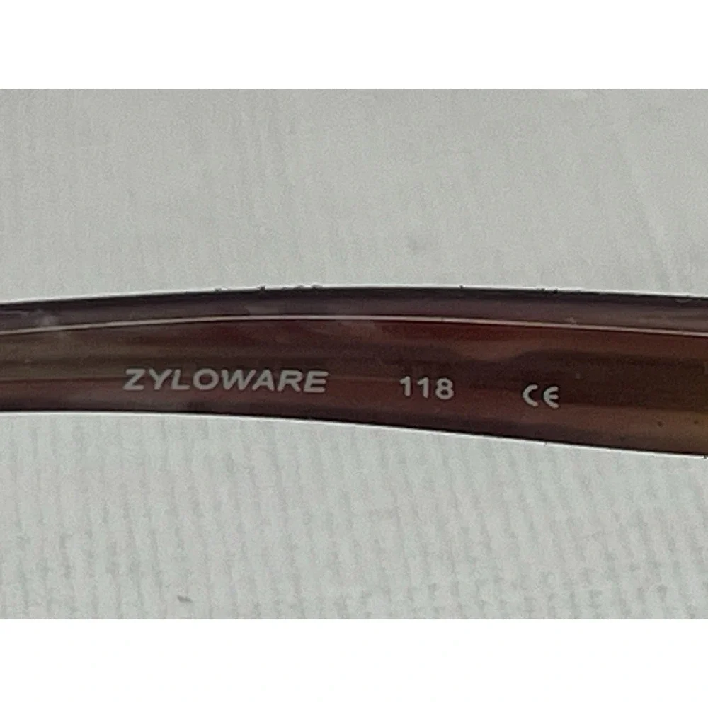 Sophia‎ Loren M210 Eyeglasses Brown Metal Rectangular 118 Frames Only Glasses
